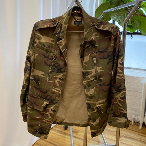Top shop camo jacket - Picture 2 of 4